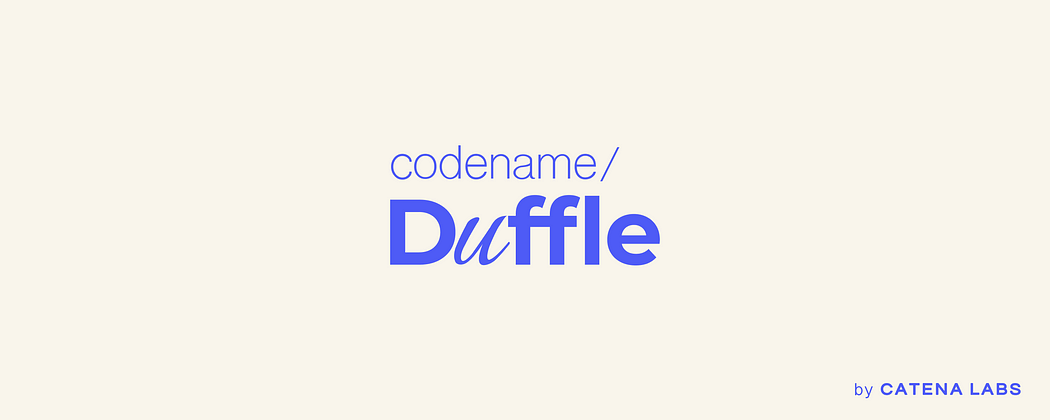 codename // Duffle